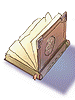 Libro de magia antiguo