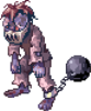 Solid Prisionero zombi